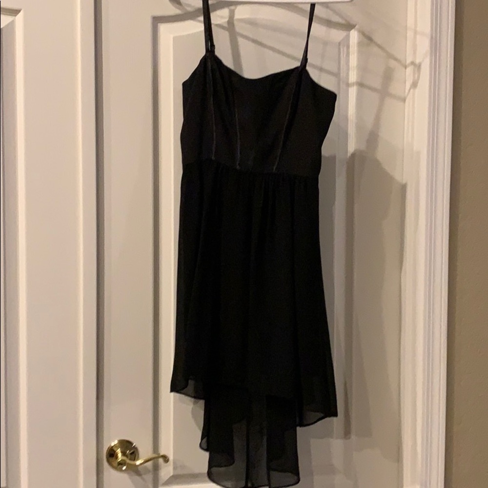 Black cocktail dress
